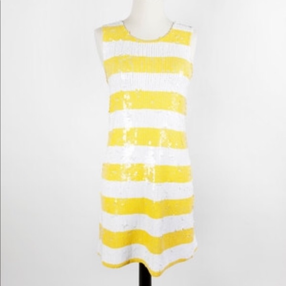 Alice + Olivia Dresses & Skirts - Alice and Olivia Striped Sequin Dress Alice + Olivia Dresses & Skirts - Alice and Olivia Striped Sequin Dress
